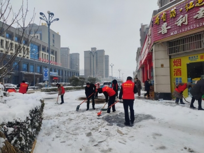 泗县：闻雪而动抗严寒   筑牢民生安全线