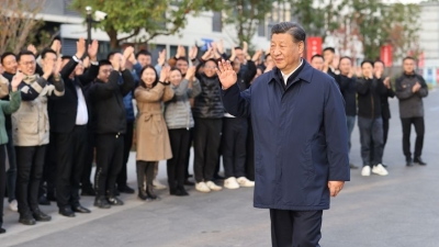 习近平在上海考察时强调 聚焦建设“五个中心”重要使命 加快建成社会主义现代化国际大都市