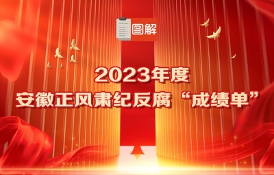 2023年度安徽正风肃纪反腐“成绩单”（一）