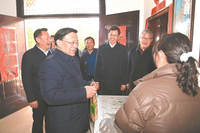 韩俊在六安市金寨县调研乡村振兴"千万工程"推进情况