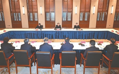 梁言顺在池州市主持召开长江大保护工作座谈会