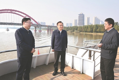 梁言顺赴阜阳市调研并宣讲党的二十届四中全会精神