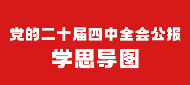 党的二十届四中全会公报学思导图