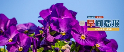 早間播報【2026年3月13日】