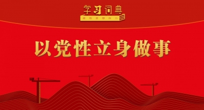 學習詞典?樹立和踐行正確政績觀丨以黨性立身做事