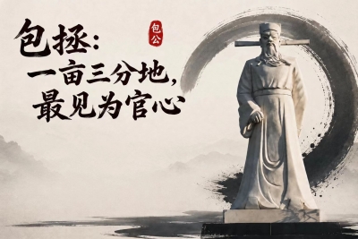 包拯：一亩三分地，最见为官心