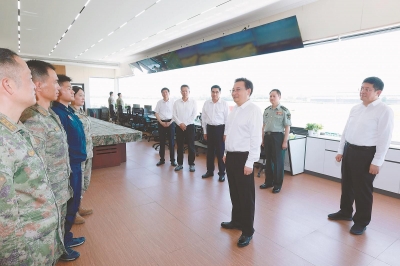 梁言顺在走访慰问驻军某部时强调  深入贯彻习近平强军思想 共同续写爱我人民爱我军的时代新篇