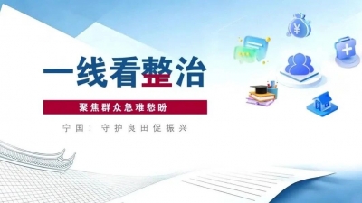 一线看整治丨宁国：守护良田促振兴